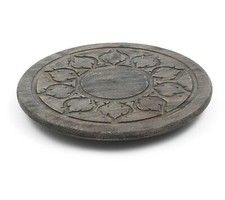 Vassoio Rotondo In Legno Da 18