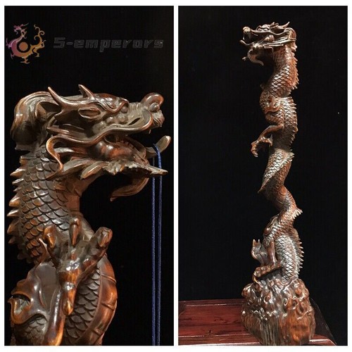 Antica statua drago - , in