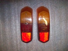 LANCIA FULVIA ZAGATO FANALE FARO TRASPARENTE POSTERIORE NUOVO EPOCA HELLA