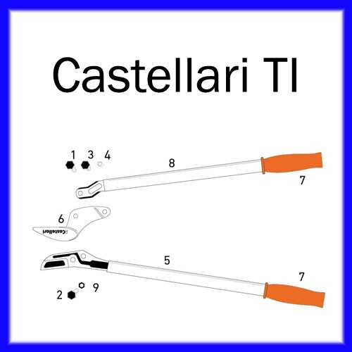 Ricambi troncarami castellari - ricambi,