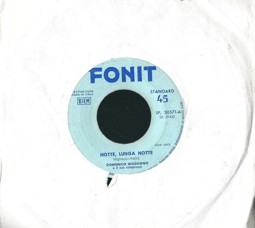 Disco giri domenico - 45,