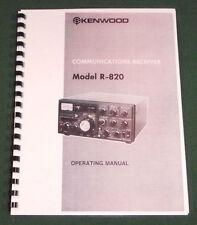 Kenwood R-820 Manuale di