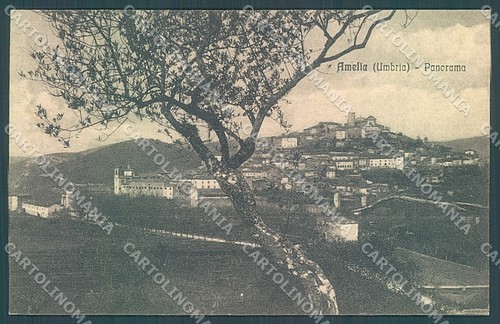 Terni amelia cartolina - terni,