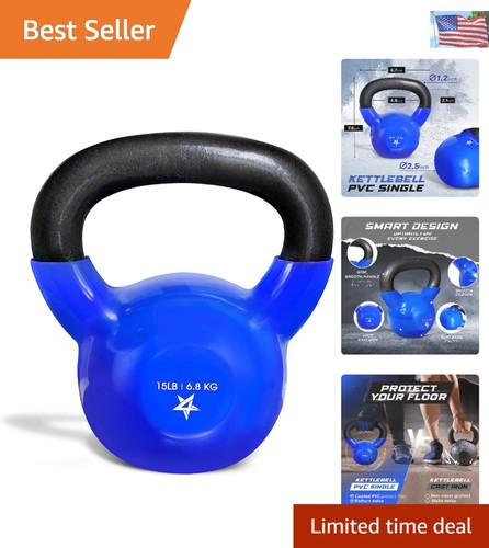 Flat bottom kettlebell - 15,