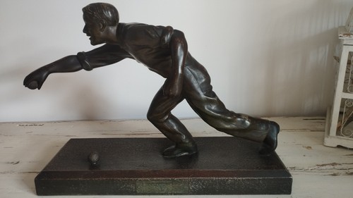 Sculpture régule patinée - sculpture,