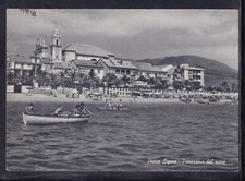 Cartolina Pietra Ligure Panorama dal Mare ANIMATA GB943