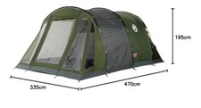 tenda campeggio 5 posti, coleman galileo, mai usata ancora nella scatola 