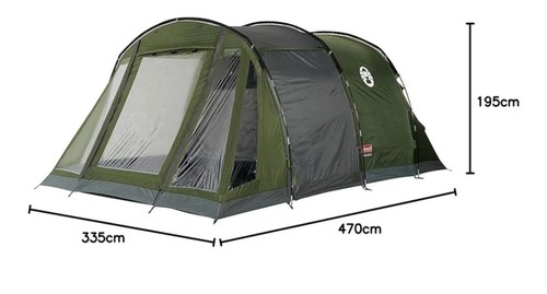 Tenda campeggio posti - 5,