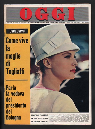 Oggi 1964 virna - lisi, renato