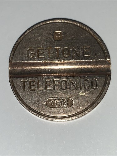 Gettone telefonico ipm - gettone,