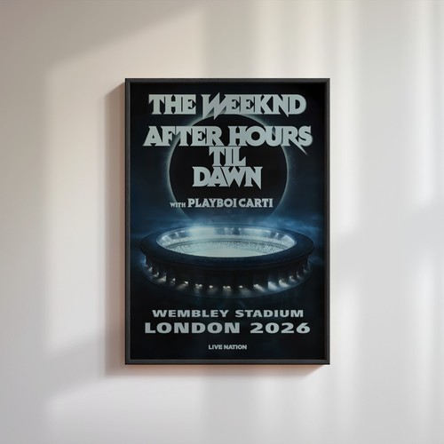 Poster the after hours til - the,