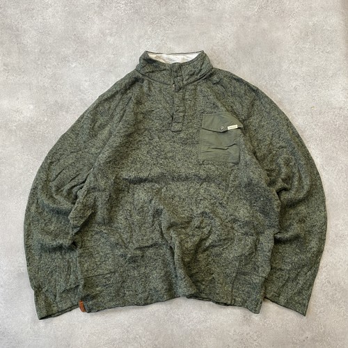 Woolrich snap fleece - woolrich,