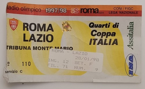 Biglietto roma lazio - biglietto, 1-2