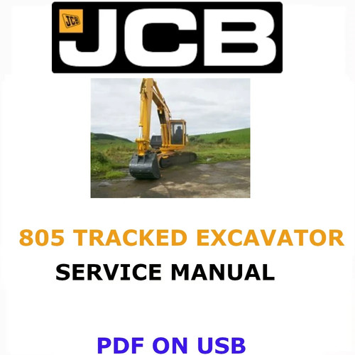 Jcb 805 escavatore cingolato - jcb,