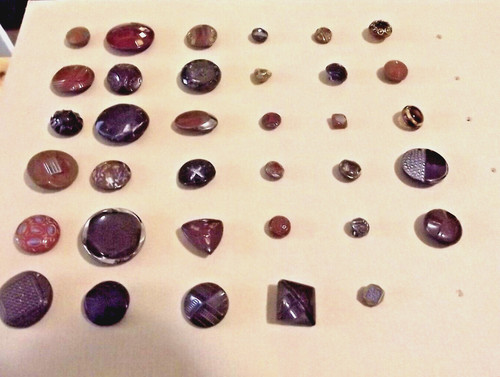Scheda bottoni vintage - bottoni,