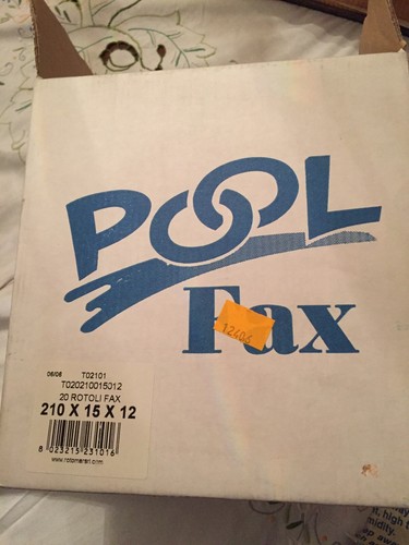 Rotoli carta termica - rotoli, fax