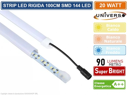 Striscia led rigida 100cm - striscia,