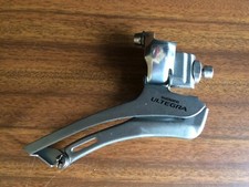 DERAGLIATORE ANTERIORE SHIMANO ULTRAREGA Braze-on - NUOVO - Ricambi bici d'epoca