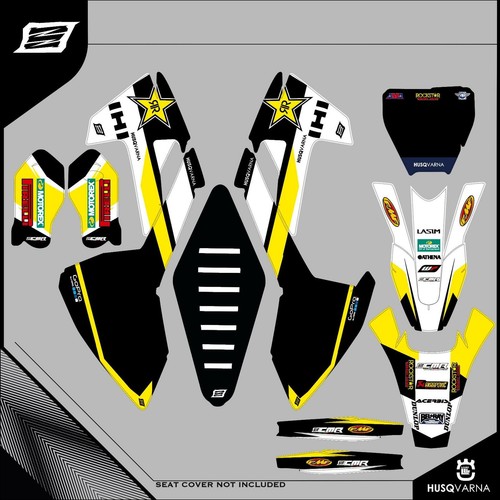Adhesive graphics kit for