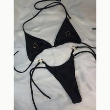 Set micro bikini donna tinta