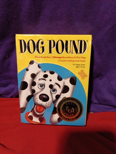 Dog pound canine - dog, card