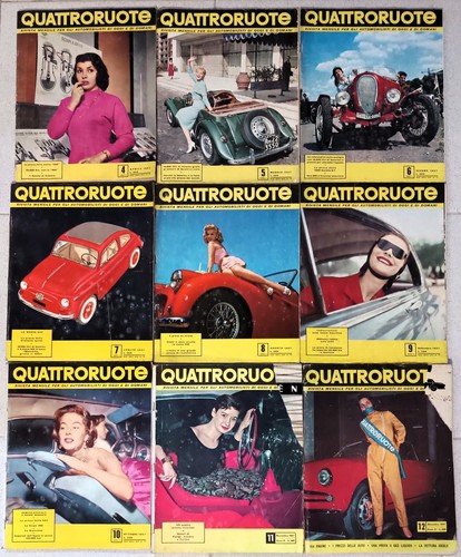 Quattroruote 1957 lotto - lotto, di