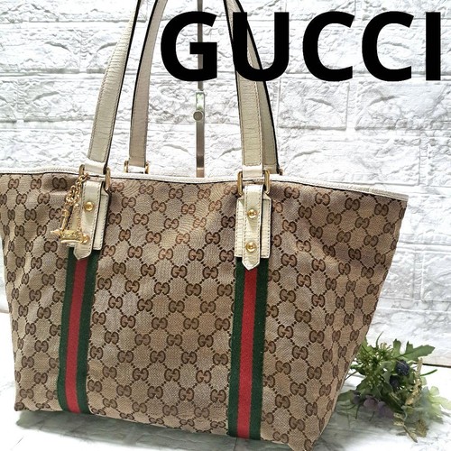 Gucci tote bag canvas - gucci, gg