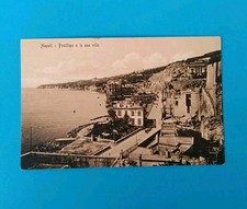 Antica cartolina Napoli - Posillipo e le sue ville non viaggiata