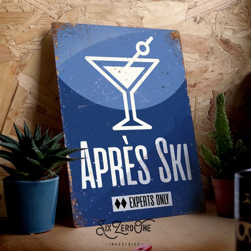 Insegna apres ski experts solo - insegna,