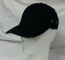 BELLISSIMO CAPPELLO NERO CON VISIERA MODELLO MILITARE TAGLIA UNICA REGOLABILE