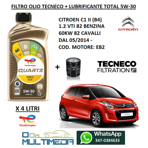 Filtro olio lubrificante - e,