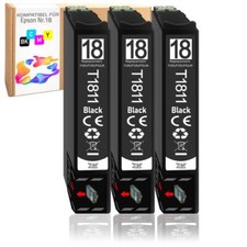 3 cartucce nere compatibili