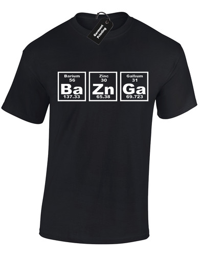 Maglietta uomo bazinga tavola - uomo,