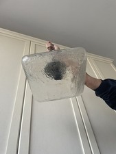 lampadario vintage vetro