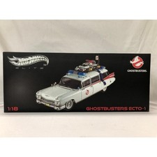 Hot Wheels Elite 1:18 Ghostbusters ECTO-1 Diecast Model W1176: JPN