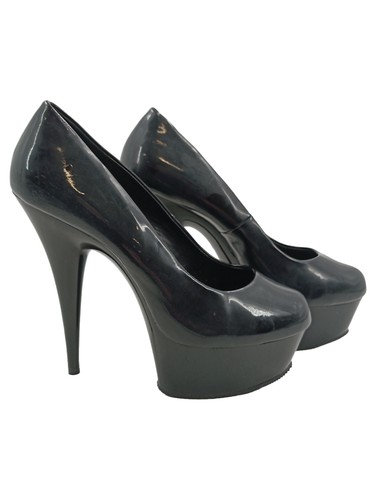 Pleaser décolleté donna - pleaser, nera