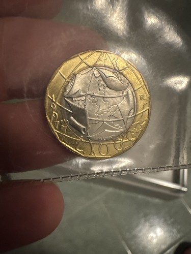 Moneta mille 1000 lire - moneta,