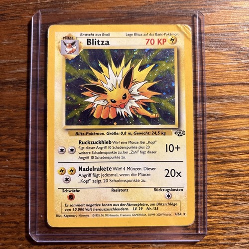 Pokémon blitza holo - blitza, 4/64