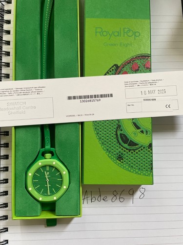 Swatch green eight - swatch, eight-royal