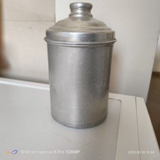 Barattolo Vintage in alluminio