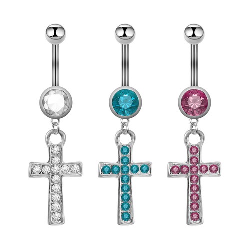 Barra piercing ombelico unisex - piercing,