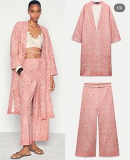 kimono e pantaloni rustici