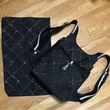 CHANEL Zaino Nylon Nero Con