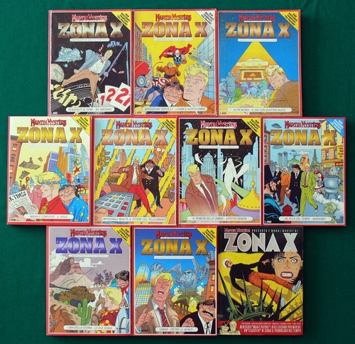 Fumetti zona martin - zona, x