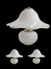 Lampada Abat jour Murano anni 80' H26cm Ø36cm (disponibili n2 a 90€ ognuno)