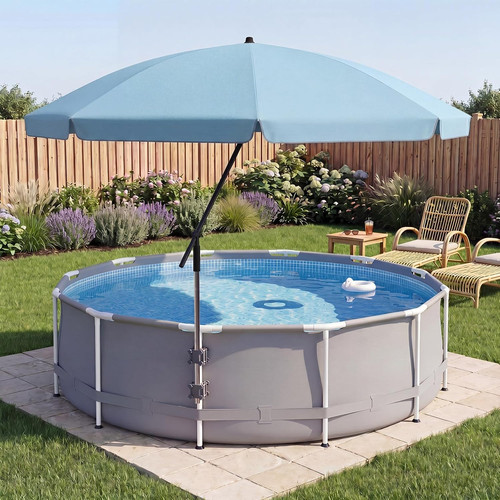 Ombrellone piscina fuori - da,