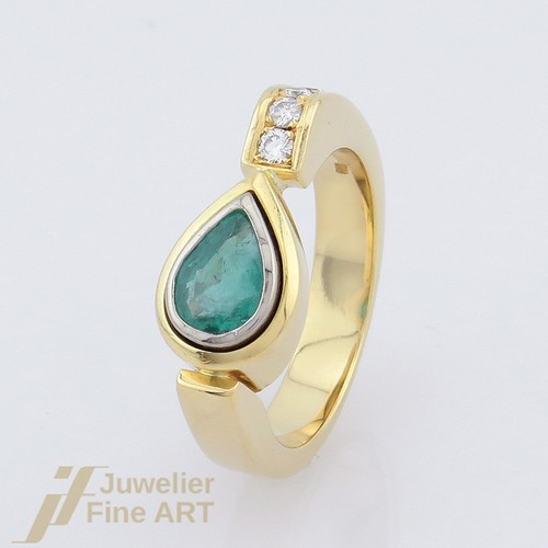 Anello smeraldo 1 09 - 1,