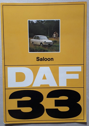 Brochure daf berlina 1973 - berlina,