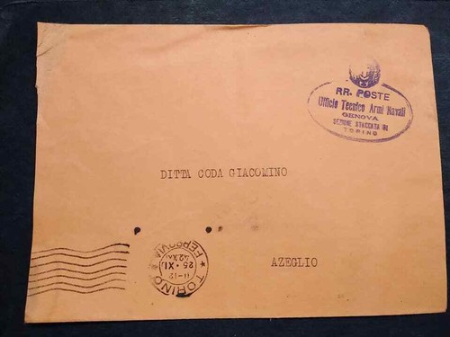 Timbro ovale poste - rr,