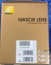 Nikon AF-S NIKKOR 50mm f/1.8G